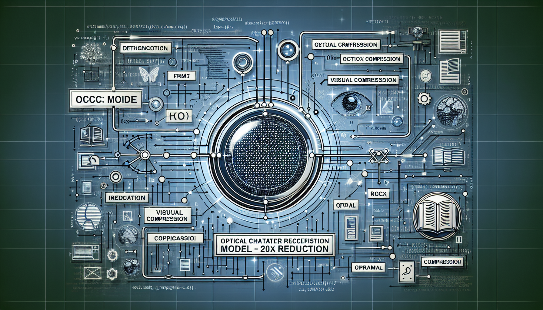 DeepSeek再开源3B-MoE-OCR模型，视觉压缩高达20倍，支持复杂图表解析等多模态能力！