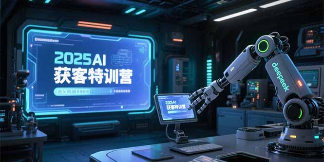 2025AI获客特训营，AI图文视频全制作，deepseek工具实操教学-易网赚