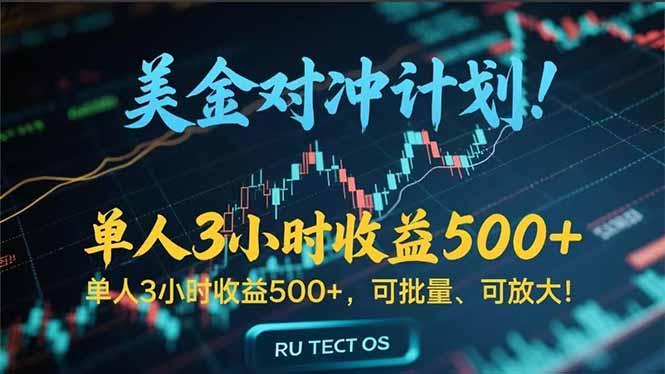 长久稳定的撸美金项目，平均3小时收入 500+，可公司实地考察实地操作！-易网赚