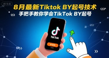 8月最新Tiktok搬运起号技术，手把手教你学会TikTok搬运起号-易网赚