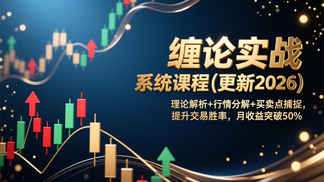 缠论实战系统课程(更新2026-易网赚